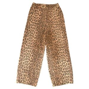 Damson Madder Leopard Rafe Drawstring Jeans
